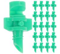 iplusmile Boquillas de Riego por Aspersión 180° Plástico 100 Piezas Ángulo Ajustable para Cultivos y Césped para Riego en Jardines y Parques