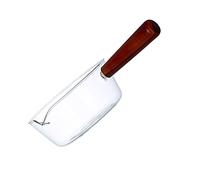 iplusmile Bote De Leche De Vidrio Transparente Cocinando Sartén Cacerola Borosilicato Olla Para Hervir Leche Recipiente De Leche Para Estufa Salsa Pequeña