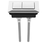 iplusmile Botón pulsador de Inodoro de Doble Descarga ABS Rectangular, fácil de operar, para Cisterna Universal y Tanque de Agua en baño Color Aleatorio