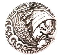 iplusmile Broche de Metal Retro con Diseño de Barco Vikingo para Mujer Alfiler Decorativo de Joyas Accesorio Único para Ropa y Bufandas Hecho y Elegante