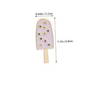 iplusmile Broches De Helado y Piruleta De Esmalte, Estilo Caricatura, Set De 6 Piezas Para Niñas y Mujeres, Accesorios De Verano Coloridos, Ideales Para Decoración De Bolsas y Fiestas