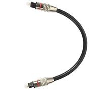 iplusmile Cable de Audio Óptico Digital de Conector Macho Macho Transmisión de Sonido de Alta Definición para Tv Dvd y Amplificadores Conector y Protectora
