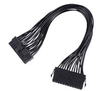 iplusmile Cable de Extensión ATX Macho Hembra para Placa Base Cobre Puro Compatible con Placas y Prolongador de Corriente para Fuente de Alimentación de PC