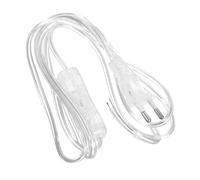 iplusmile Cable de Extensión de Luz Transparente Interruptor para Lámparas y Accesorios Eléctricos Compatible con Acv para Uso Hogar y Jardín