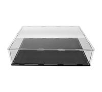 iplusmile Caja de Almacenamiento Negro Elegante y Antiguo de Acrílico Protección Versátil Tamaño 33x25x7.5cm para Textos en Escritorio o Iglesia
