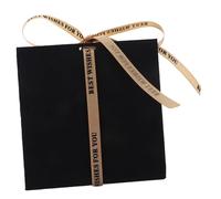 iplusmile Caja De Magnética Con Tapa y Cinta Para Presentaciones Bodas San Valentín y Cumpleaños Color Negro