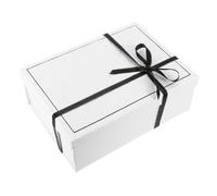 iplusmile Caja De Obsequio Plegable Con Cinta De Cartón Para Cumpleaños Fiestas Navideñas y Eventos Especiales Como Propuestas De Dama De Honor