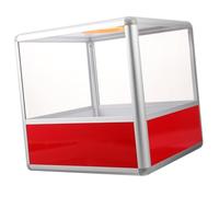 iplusmile Caja de Transparente para Eventos Contenedor Cuadrado de Lotería para Recaudaciones y Reuniones Empresariales