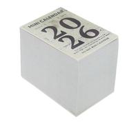 iplusmile Calendario Diario Desprendible 2026 Mini Tamaño, Papel de Calendario Pequeño 365 Días, Planificador Compacto para Oficina y Hogar Color Gris Amanecer, Accesorio Organizador