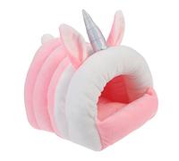 iplusmile Cama De Cerdo y Ratón Cálida para Mascotas Pequeñas Nido para Hámster Cómodo Escondite para Conejos para Jaulas De Cobayas y Lecho De Hamster