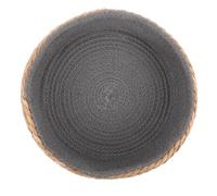 iplusmile Cama Redonda Tejida para Mascotas Resistente Arañazos Transpirable y Cómoda para Gatos y Perros Pequeños Diseño Natural y Fácil Limpieza