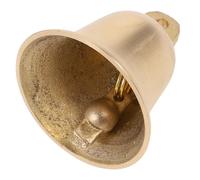 iplusmile Campanillas de Bronce Vintage para Manualidades, Mini Campanas de Metal Compactas con Agujero para Colgar, Decoración DIY Fácil de Colgar para Proyectos Creativos