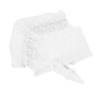 iplusmile Casa De Pueblo En Miniatura Blanca, Adorno De Bricolaje, Modelo De Plástico En, Modelo De Pueblo En Miniatura De Bricolaje Sin Terminar, Casa De Nieve Pintable para