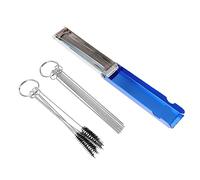 iplusmile Cepillo De Limpieza Del Carburador Taladro De Ángulo Pequeño Limpiador De Chorro De Carburador De Cepillo De Carburador De Herramientas De Motor Juego De Motor Nylon