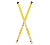 iplusmile Cepillo De Madera Baqueta De Bambú Para Batería Práctica Para Tocar Jazz Rock Palillo De Madera Baquetas Duraderas Para Músicos Principiantes y Profesionales