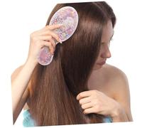 iplusmile Cepillo para Pelo Rizado Infantil con Cerdas Suaves Desenredante Portátil Masajeador de Cabelludo Cepillo Pequeño Resistente para Uso Diario y Viajes