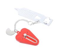 iplusmile Cerradura Antirrobo Portátil Cerradura De Cadena Protector De Puerta Hogar