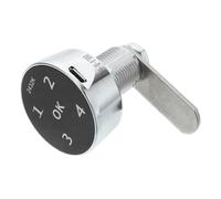 iplusmile Cerradura Electrónica Codificada para Armario y Cajón Teclado Táctil de 4 Dígitos Carcasa de Aleación Resistente Cerradura Digital para Buzón Gabinete y Archivador para Puertas