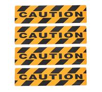 iplusmile Cinta Antideslizante Para Escaleras 23.62X5.90In Pegatina De Advertencia Precaución Para Superficies Lisos Interior Exterior 4 Piezas Seguridad Antideslizante