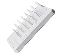 iplusmile Clavos de Soporte Refractarios para Horno de Cerámica, 60 Piezas con Alfombrilla Ignífuga de Color Claro, Mejora la Cocción y Reduce Desperdicios en Estufa y Chimenea