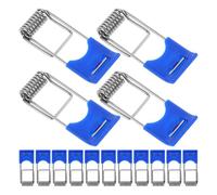 iplusmile Clips de Luz Empotrables para Lámparas LED, 50 Piezas Muelle Metálico Resistente, Soporte Firme para Downlights en Techos, Ideales para Instalaciones Comerciales y Residenciales