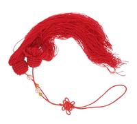 iplusmile Colgante de Borla de Tela Roja para Espada de Tai Chi, Accesorio para Artes Marciales en Entrenamientos y Eventos Competitivos, Decoración Segura y Duradera