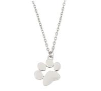 iplusmile Collar de Mujer Colgante de Pata de Perro, Gargantilla de Moda de Aleación Plateada, Diseño Minimalista para Uso Diario y Ocasiones Obsequios, Joyería de Clavícula Durable y Ligera