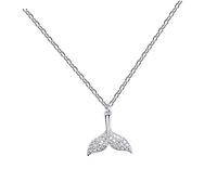 iplusmile Collar Mujer con Colgante de Pez Gargantilla Elegante Ligera para Cumpleaños y Aniversario Accesorio y Versátil para Fiestas y Bodas