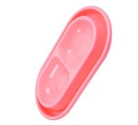 iplusmile Comedero Antihormigas Mascotas con Doble Plato Combinación de Comida y Moderno Perros Pequeños Interior y Exterior