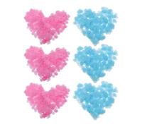 iplusmile Confeti Rosa Revelación de Redondo Género para Papel en Azul, Paquete de 6, Seguro para Shower y Fiestas