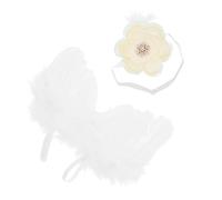 iplusmile Conjunto de Alas de Ángel para Ñiño Recién Nacido 2 Piezas de Tela Suave sin Olor Disfraz para Fotografía Infantil y Estudio Adecuado para Sesiones de Fotos de Recién Nacidos y