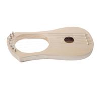 iplusmile Construye Tu Propia Arpa de Lira de Cuerdas Instrumento de Cuerda Hecho Mano Cuerpo de Madera sin Terminar para Manualidades el Hogar la Escuela y Presentaciones