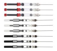 iplusmile Convertidor de Tinta para Bolígrafo Estilográfico 9 Piezas Práctico y Fácil de Instalar Material de Acero Inoxidable y Plástico para Recarga 3.4 Mm y 2.6 Mm