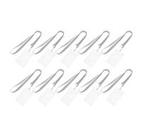 iplusmile Cordón para Credencial con Funda Transparente de PVC y Poliéster 10 Unidades Porta Tarjetas Resistente Humedad para Trabajo Escuela y Eventos Profesionales