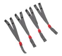 iplusmile Correa de Barbilla para Casco de Seguridad en Forma Ajustable con Botón de Liberación Rápida Accesorio para Casco de Construcción 4 Piezas Sujeción Firme y Cómoda para Uso