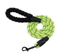 iplusmile Correa de Tracción Reflectante para Mascotas, Nylon Redonda, Mango Acolchado Antipull, Tamaño Mediano, para Entrenamiento y Paseo Seguro Diario Color Aleatorio Color Aleatorio