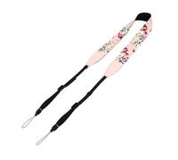 iplusmile Correa Para Ukelele Con Gancho Estilo Hawaiano Diseño Floral Rosa Cinturón Cómodo Para Instrumentos Musicales