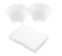 iplusmile Corrector De Orejas Adhesivo De Silicona Transparente Pegatinas Verticales Orejas Accesorio Cosmético Femenino Uso Diario Para Reducir 60 Unidades