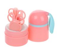 iplusmile Cortaúñas para Cortaúñas Eléctrico para Recién Nacido Kit de Aseo Estuche Bonito para Cuidado de Uñas