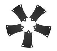 iplusmile cubierta del alma de la guitarra negra guitarras eléctricas plato de cuello accesorios para bajo Black