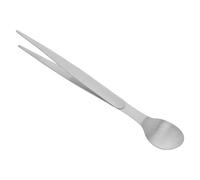 iplusmile Cuchara de Cocina Palillos y Pinzas Integradas Compacta y Ligera de Acero Inoxidable para Hotel y Hogar