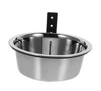 iplusmile Cuenco Colgante para Perros y Gatos Acero Inoxidable Resistente 20 Cm Práctico Comedero Antivuelco para Mascotas Uso Diario Cachorro Adulto