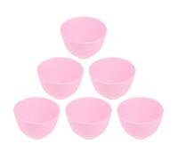 iplusmile Cuenco de Silicona Mediano para Mascarilla Facial Paquete de 6 Piezas Cuenco para Mezclar Mascarillas Faciales Herramienta DIY para Cuidado Piel y Belleza