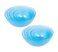 iplusmile Cuencos Moduladores Para Mascarillas Faciales 10 Piezas Plástico Seguro Tamaño Variado Uso Profesional Bricolaje Spa