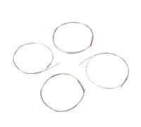 iplusmile Cuerdas de Repuesto para Pipa 4 Piezas de Metal Resistentes, Kit Completo para Accesorios de Pipa, Cuerdas Duraderas para Práctica y Ejecución Musical