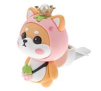 iplusmile Cute Cartoon Dog Car Air Clip For Dashboard Decoration Rotatable Vent Clip For Fresh Fragrance Car Home Office