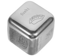 iplusmile Dados de Acero Inoxidable 403 Plateados para Decidir Comidas Dados de Decisión Portátiles y Duraderos para Fiestas Hogar y Juegos de Mesa Accesorios Creativos y Únicos