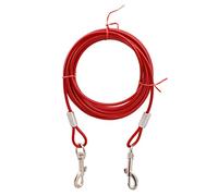 iplusmile De Doble Cabeza Cuerda De para Resistente y para Paseos y Entrenamiento Rojo