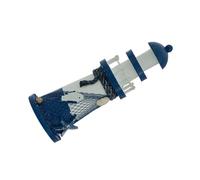 iplusmile de Faro de Madera Decoración Náutica Ornamental para Hogar de y Guía Diseño Costero Elegante