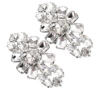 iplusmile Decoración de Hebilla de Zapato Gemas de Imitación Accesorios para Zapatos de Tacón Adornos Extraíbles Pareja para Decorar Fiesta